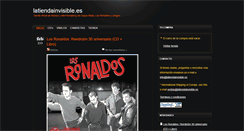 Desktop Screenshot of latiendainvisible.es
